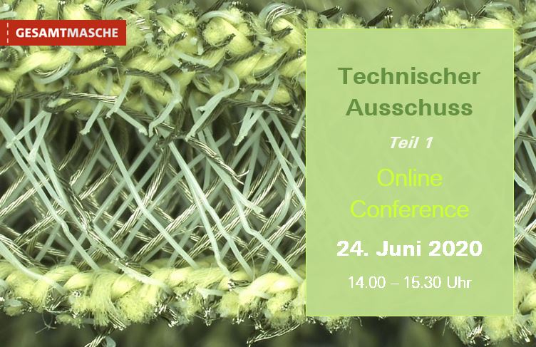 Technischer Aussschuss – online conference Teil 1