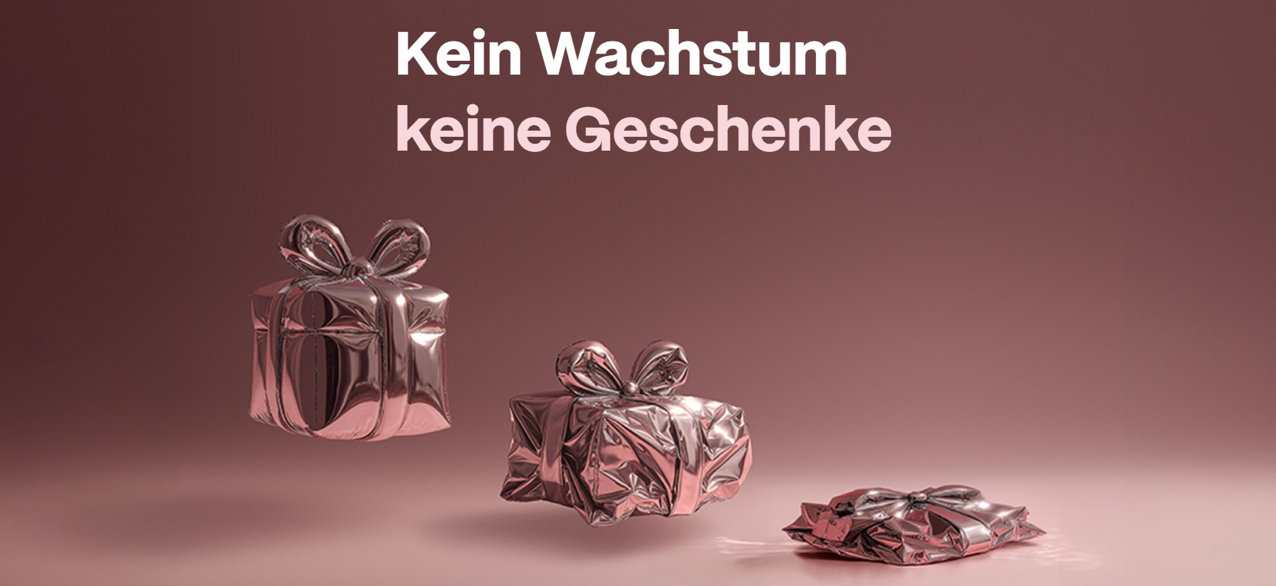 Kurskorrektur jetzt!