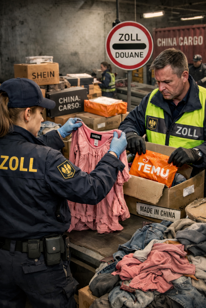 3-Euro-Zoll auf Kleinsendungen