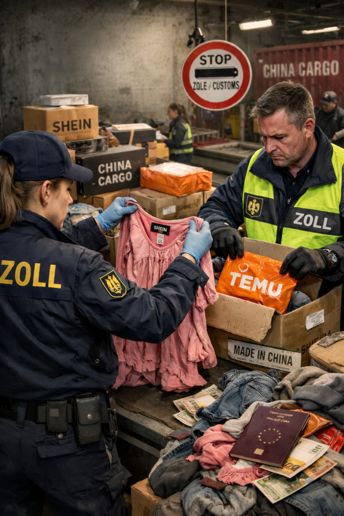 3-Euro-Zoll auf Kleinsendungen